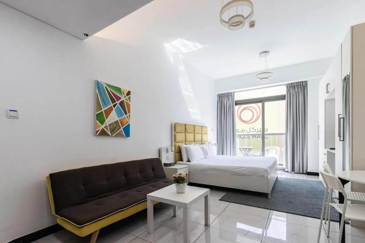 Chic & Comfortable Studio In Crystal Residence Jvc Dubai