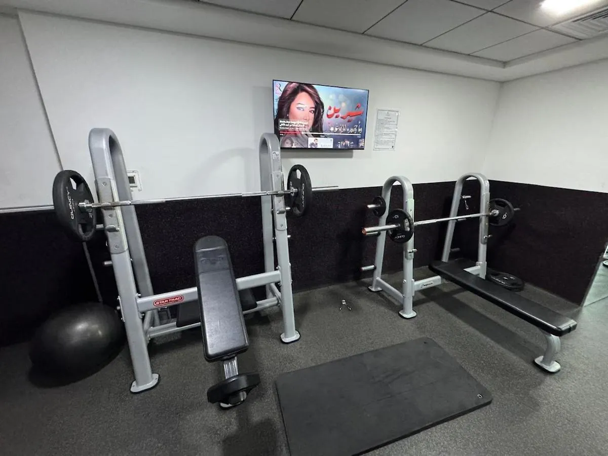 Lägenhet Chic & Comfortable Studio In Crystal Residence Jvc Dubai Förenade Arabemiraten